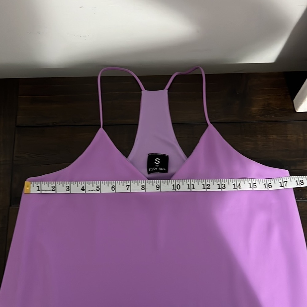 STYLE Rack Light Purple Mini Dress Size Small - Picture 6 of 8